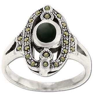 925 Sterling Silver 20mm Oval Green Malachite Stone Mens Ring size 9 10 11 12 13 925 Sterling Silver 20mm Oval Green Malachite Stone Mens Ring size 9 10 11 12 13